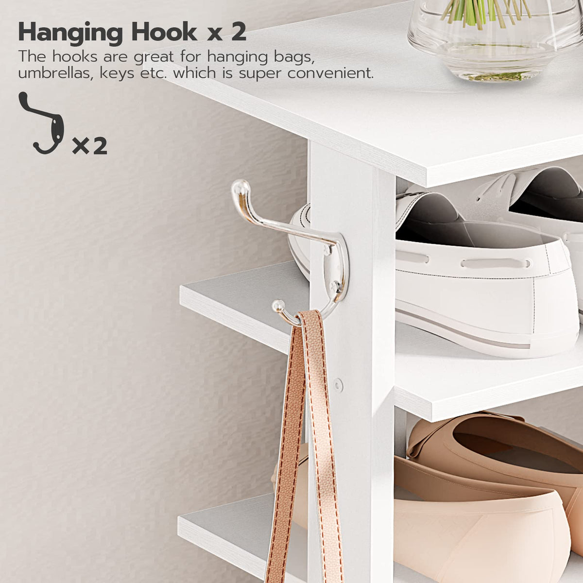 HOOBRO particleboard construction combines elegance with durability.