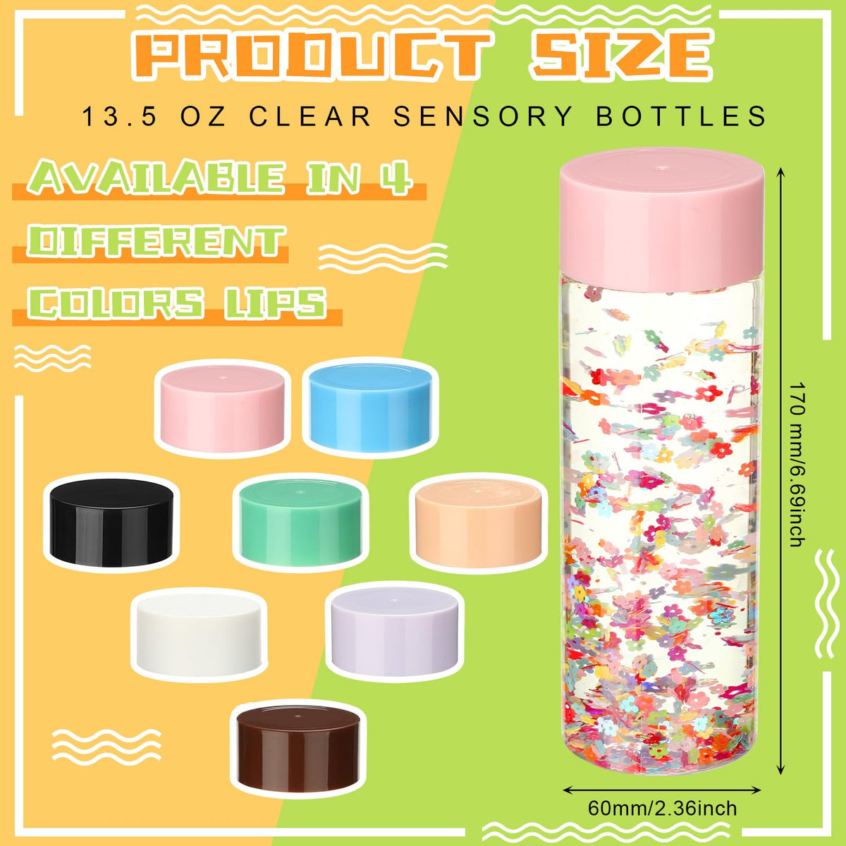 Hoolerry colorful lid set for organized party decor and color coded beverages