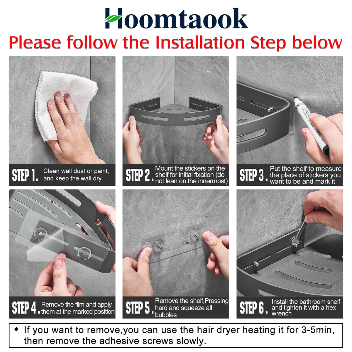 Hoomtaook hollow ventilated design promotes fast water drainage.