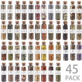 HOOMUU sage-dried-herb-bottle supports purification and clarity in practice.