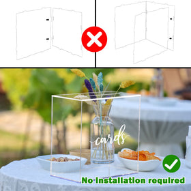 Hooqict donation box ideal for fundraising at parties and gatherings