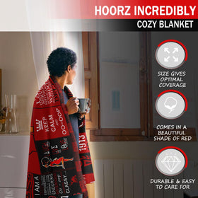 HOORZ alumni gift blanket marks legacy with soft warmth