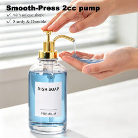 Hoousuper premium ABS pump for durable daily dispensing