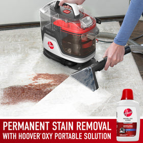 Hoover CleanSlate Plus includes trial oxy solution for immediate spot cleaning