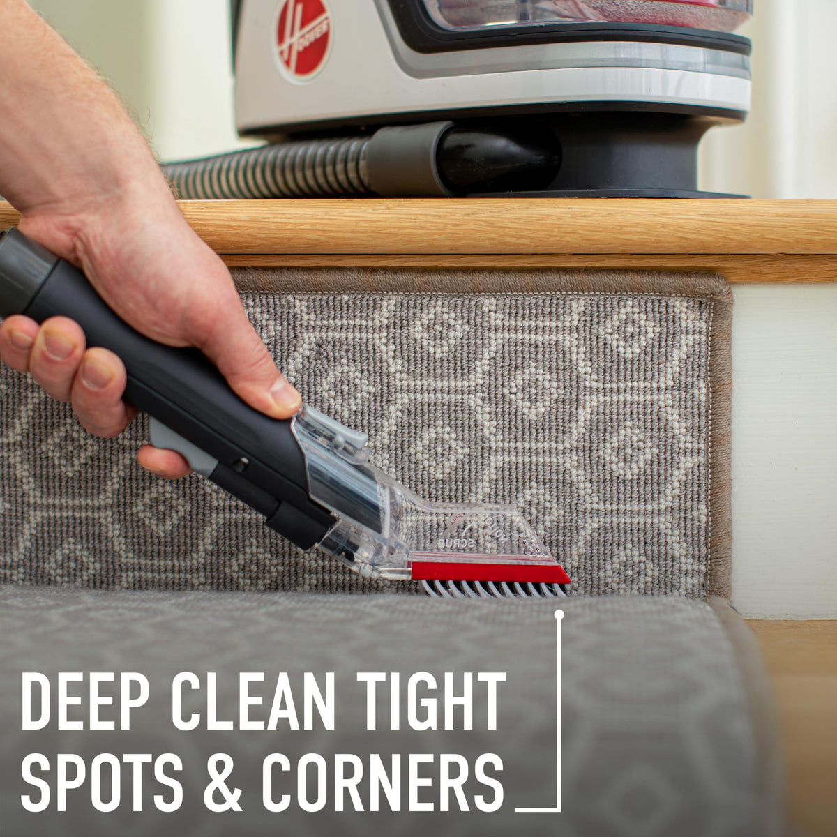 Hoover CleanSlate Plus portable design ideal for car interiors