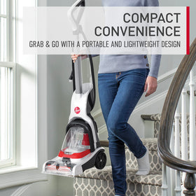 Hoover PowerDash Pet+ ideal for small spaces and stairs cleaning.