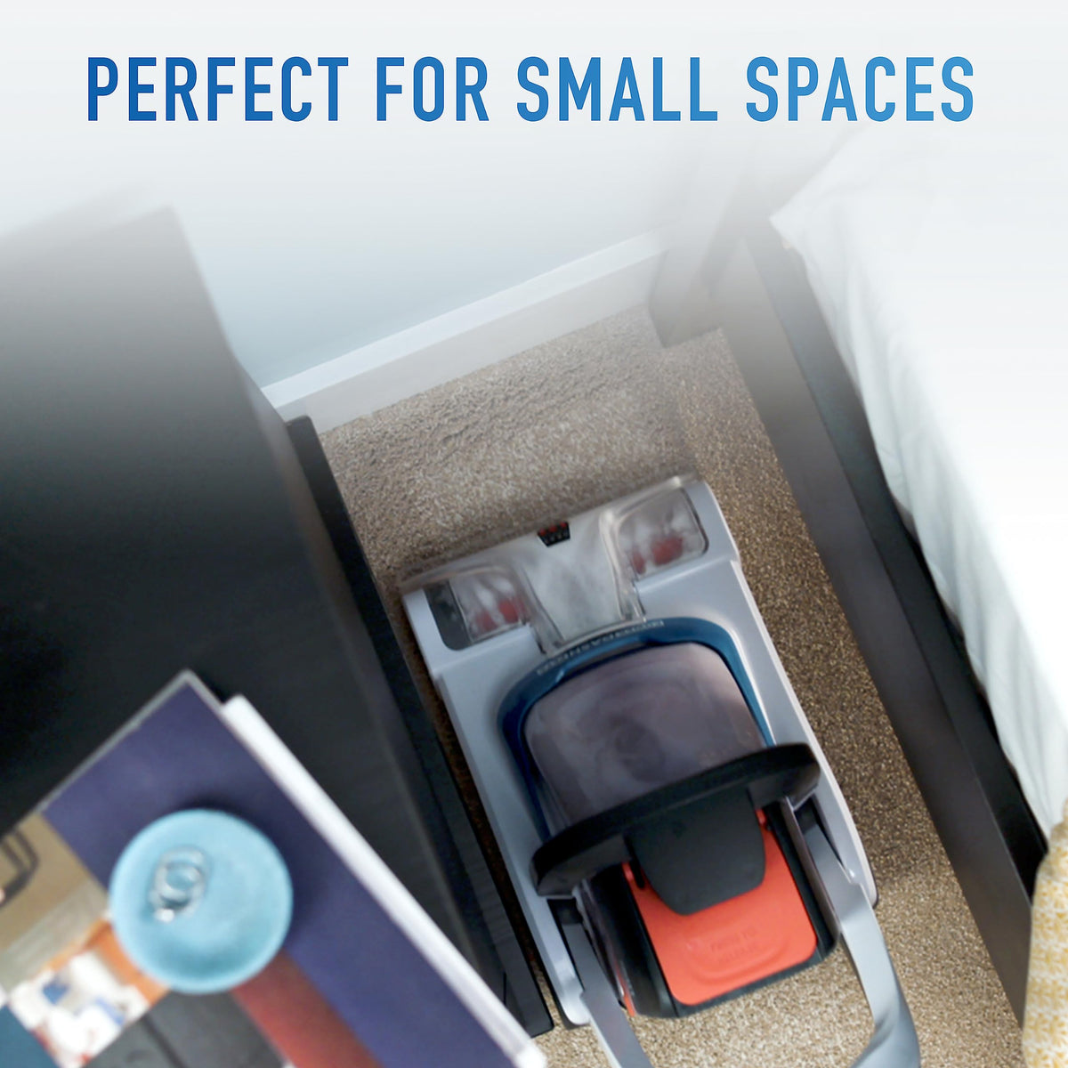 Hoover PowerDash with included Hoover solution to refresh carpets