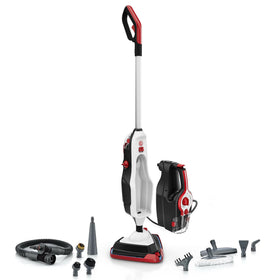 Hoover Steam Complete Pet Steam Mop product shot highlights versatile cleaning power