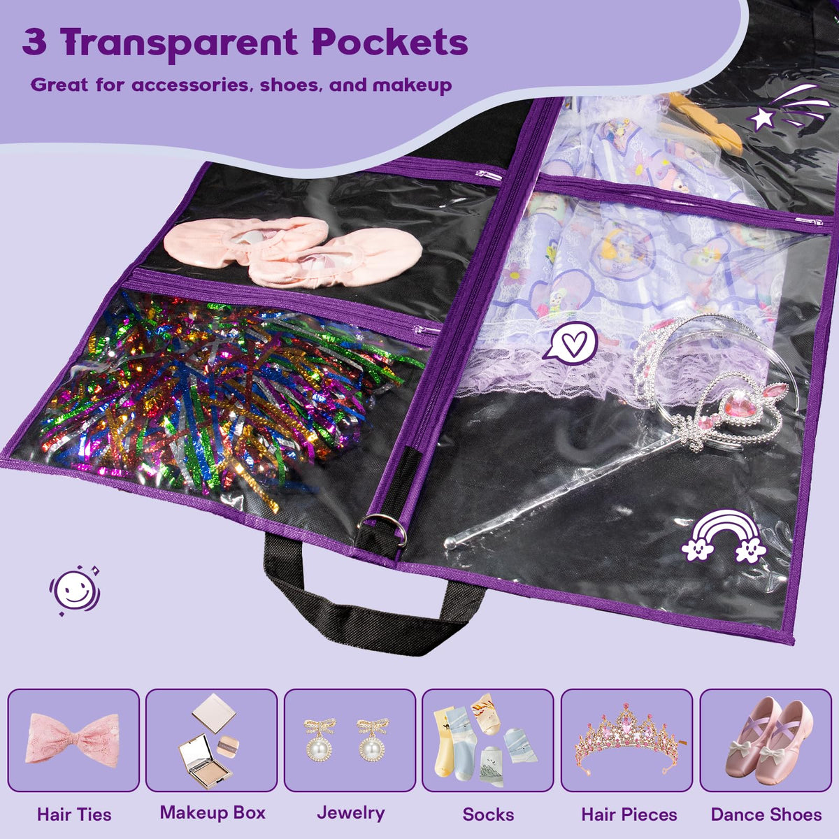 Hopack 2-pack set ideal for dancers and families on the go.