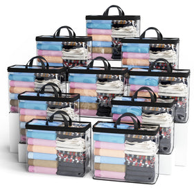 Hopack under-bed storage bag zipper close-up shows sturdy construction for daily organization