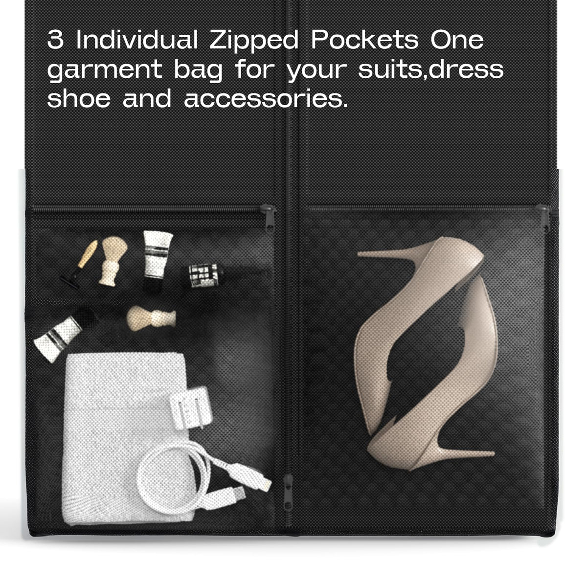 Hopack waterproof surface guards clothing against rain during transit