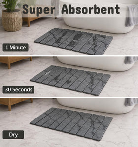 Hoppli foldable diatomaceous earth mat folds for compact storage