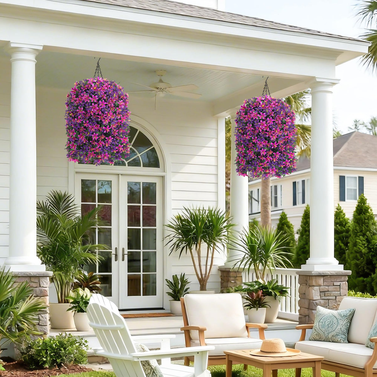 Hoppwodd artificial lily uv-resistance-fabric explains durable outdoor performance