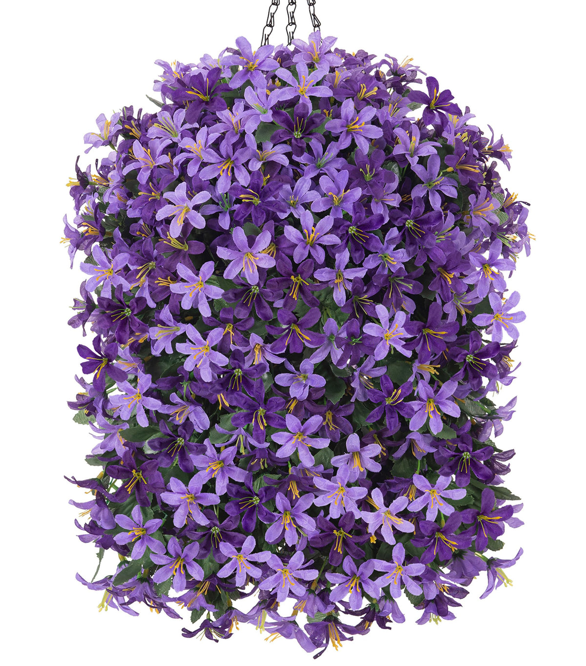 Hoppwodd purple and light purple blooms create inviting outdoor accents