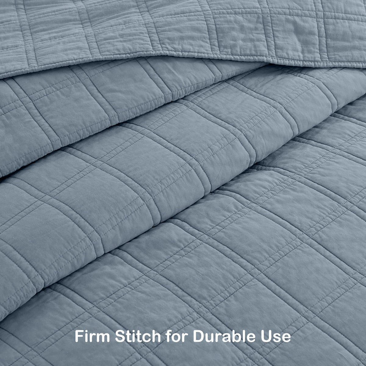 HORIMOTE HOME Adriatic Blue prewashed fabric offers a soft, cozy hand-feel.