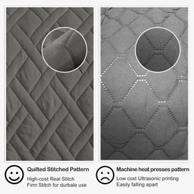 HORIMOTE HOME easy-care quilt shown with machine-washable convenience.