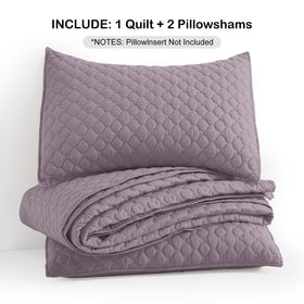 HORIMOTE HOME easy-care quilt resists fading and wrinkles with simple machine washing