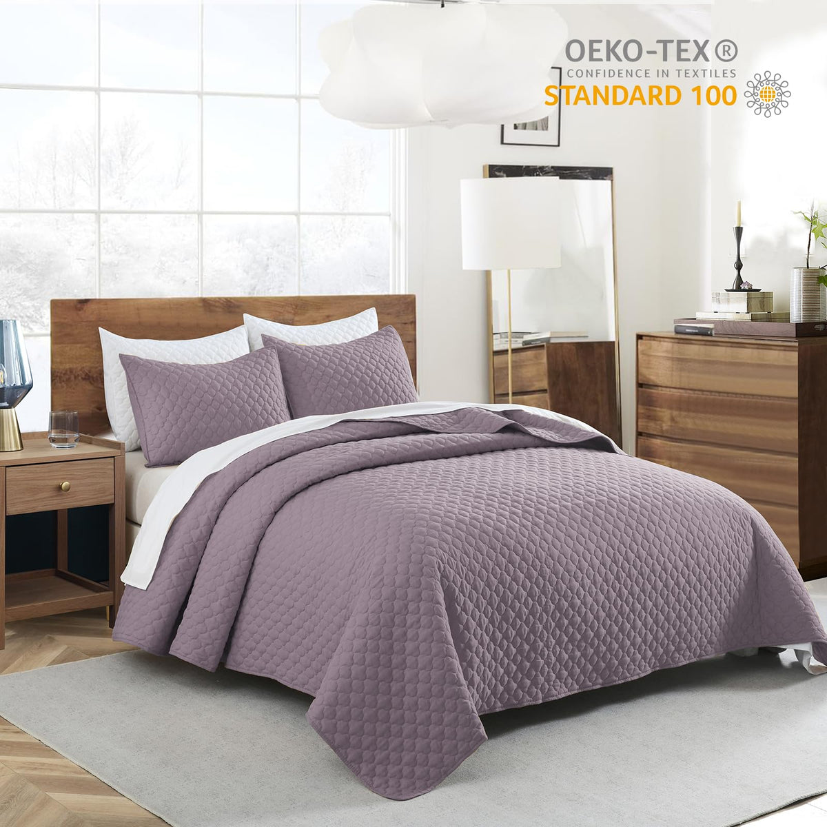HORIMOTE HOME lightweight summer quilt ideal for layering or travel bedding