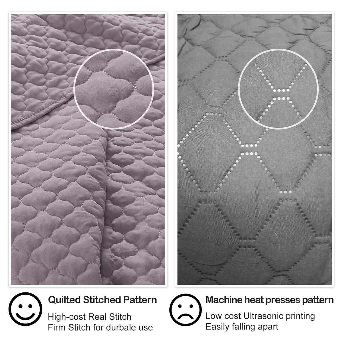  HORIMOTE HOME pillow shams 20x26 complement the quilt for a coordinated look
