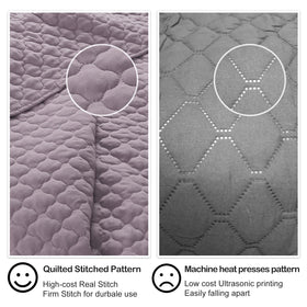  HORIMOTE HOME pillow shams 20x26 complement the quilt for a coordinated look