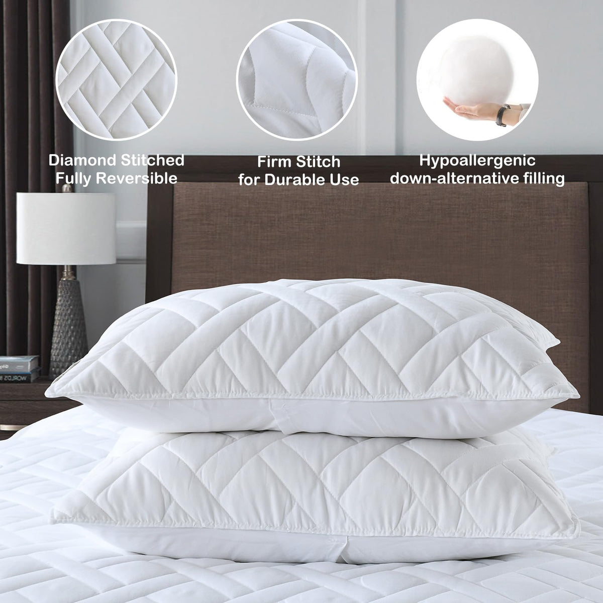 HORIMOTE HOME lightweight quilt offers year-round comfort for warm or cool nights.