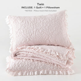 Twin size bedspread 68x86 inches from HORIMOTE HOME.