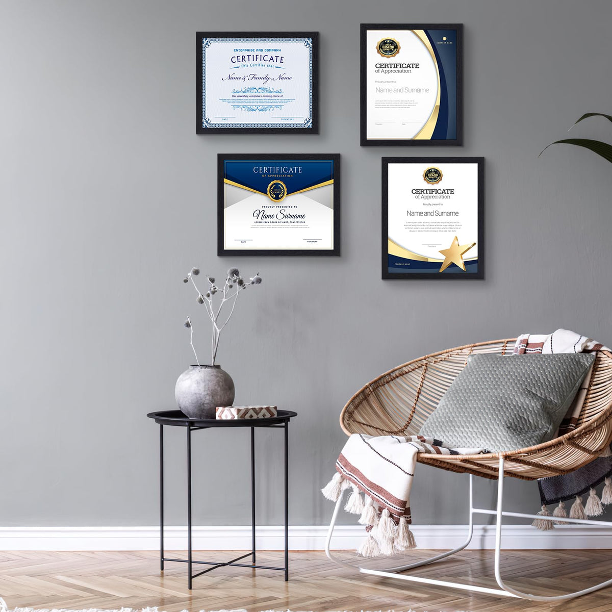 HORLIMER frame back tabs simplify loading photos securely.