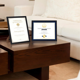 HORLIMER frame uses durable MDF wood construction for long-lasting use.