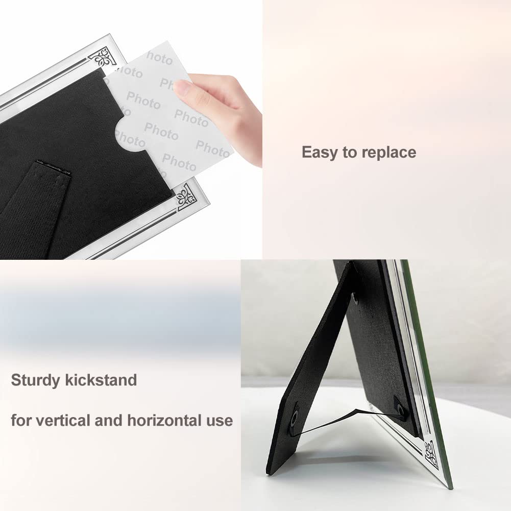 HORLIMER 8x10 frame keeps memories showcased on desks or shelves.