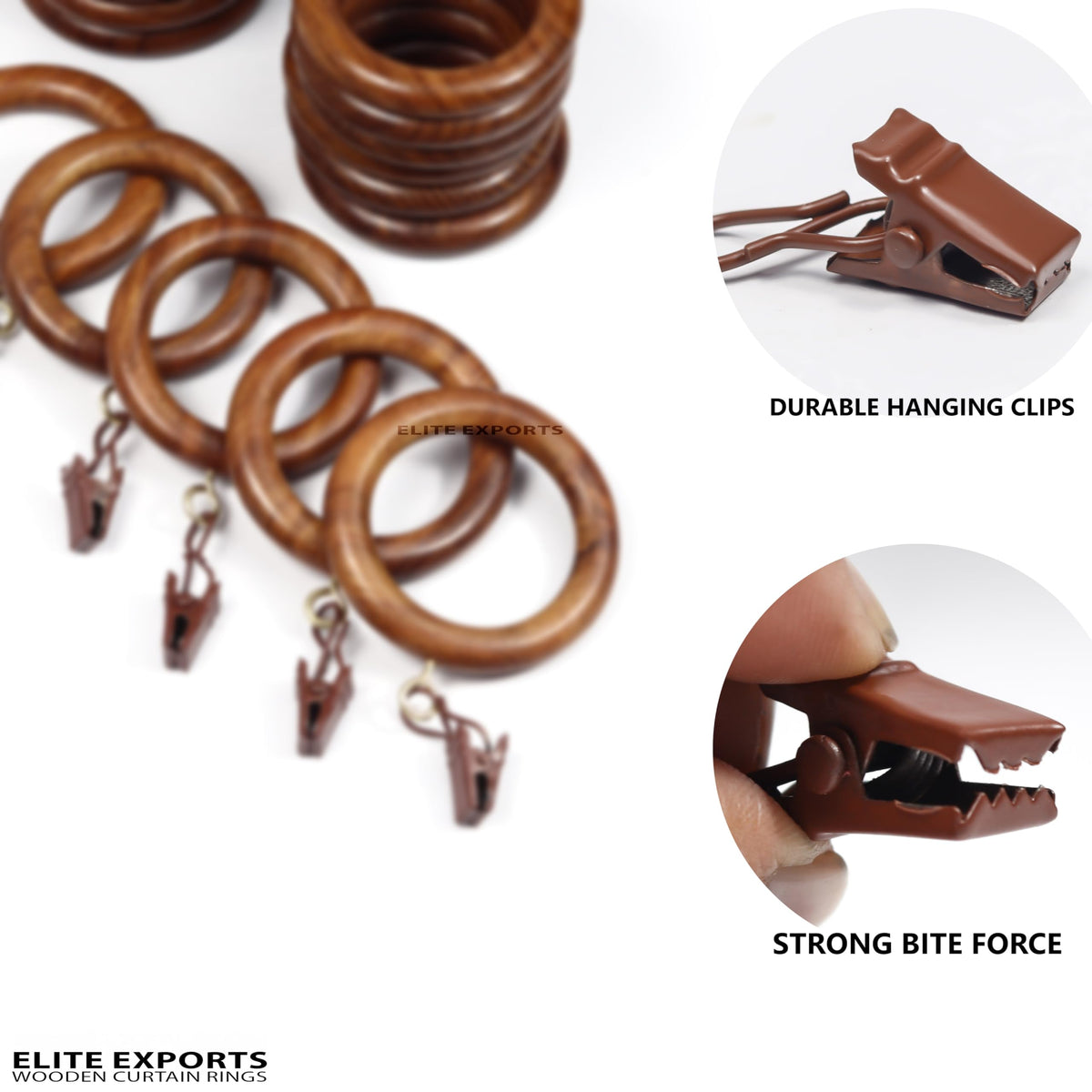 HORNART elegant window accessory boosts curb appeal and helps hang curtains neatly.