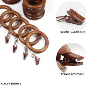 HORNART elegant window accessory boosts curb appeal and helps hang curtains neatly.