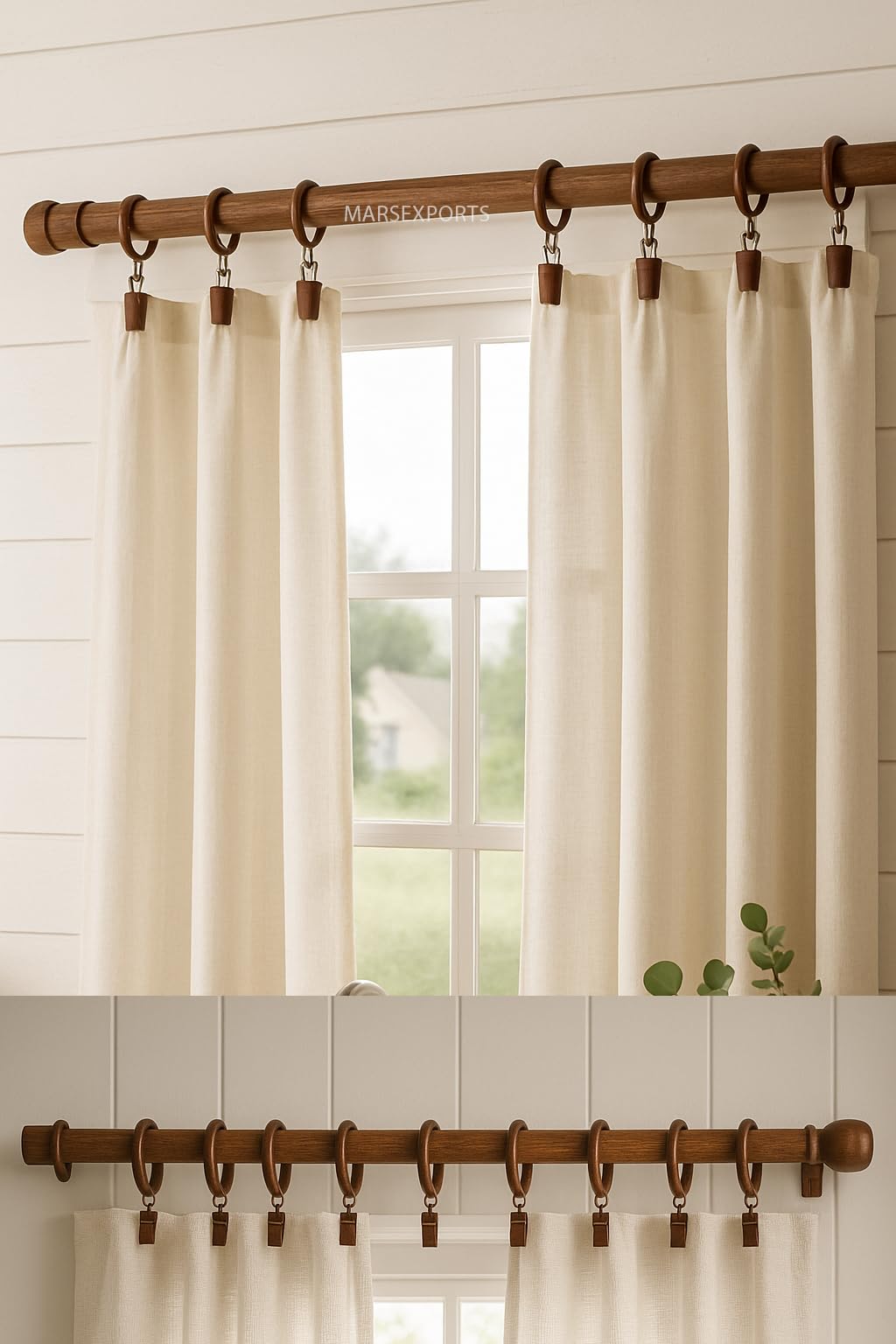 HORNART rosewood close-up highlights craftsmanship and warm tones for timeless decor.