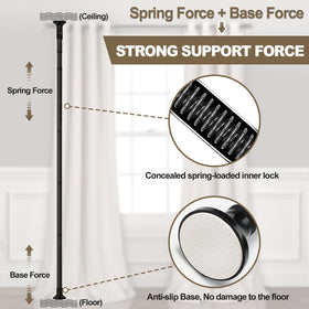 Horse Secret no-drill installation highlights tool-free setup and wall-safe use.