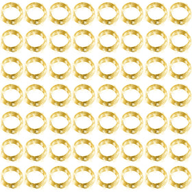 Hortsun 100 packs fairy lights for wedding table decor and ambient warmth.