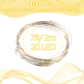 Hortsun warm white string lights with three modes for customizable mood at events.
