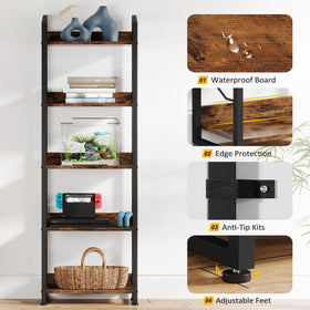Hosfais industrial metal frame for sturdy, long-lasting organization.