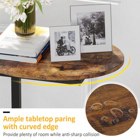 Sturdy Hosfais metal frame provides stable support for daily use.