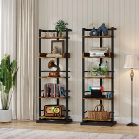 Hosfais tall 59.1-inch bookcase adds height and shelf space.