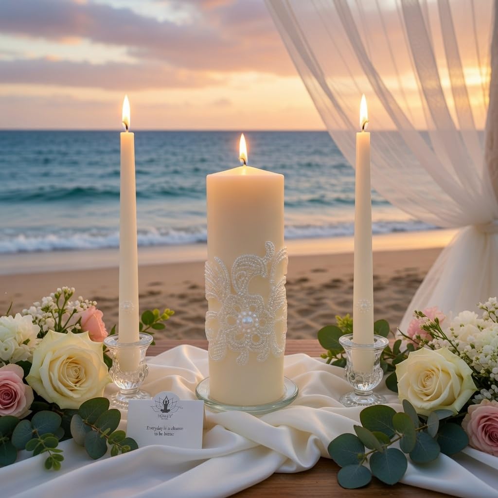 Hosley emergency lighting candle suitable for backup illumination