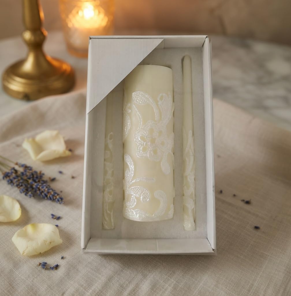Hosley Reiki relaxation cream candle adds calm during mindfulness sessions