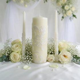 Hosley spa meditation cream candle supports relaxation rituals