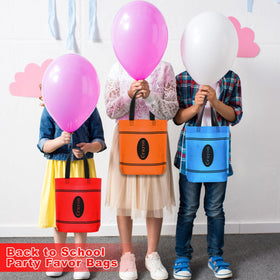 Hosuly crayon design gift bags provide practical party-treat storage options.