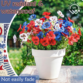 Hoteam versatile indoor outdoor pansy decor for patios, doors, and windows