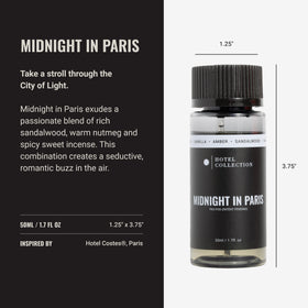 Hotel Collections Midnight in Paris Pro-Pod diffuser in a modern room creates inviting scent.