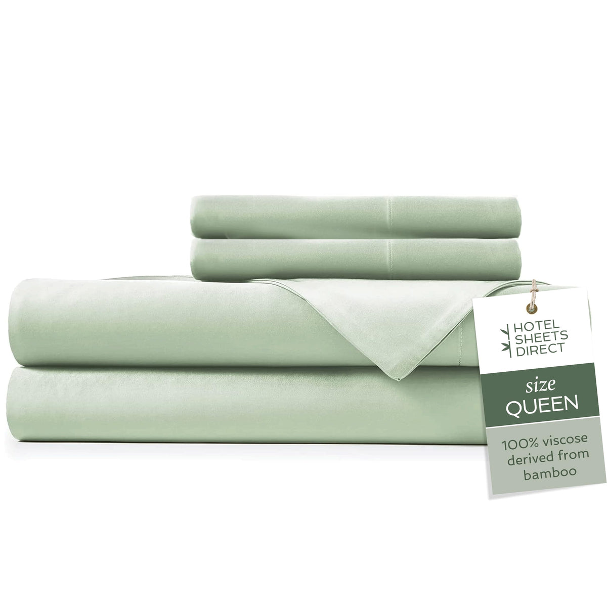 Hotel Sheets Direct bamboo sheets with silky-soft finish for hotel-like comfort