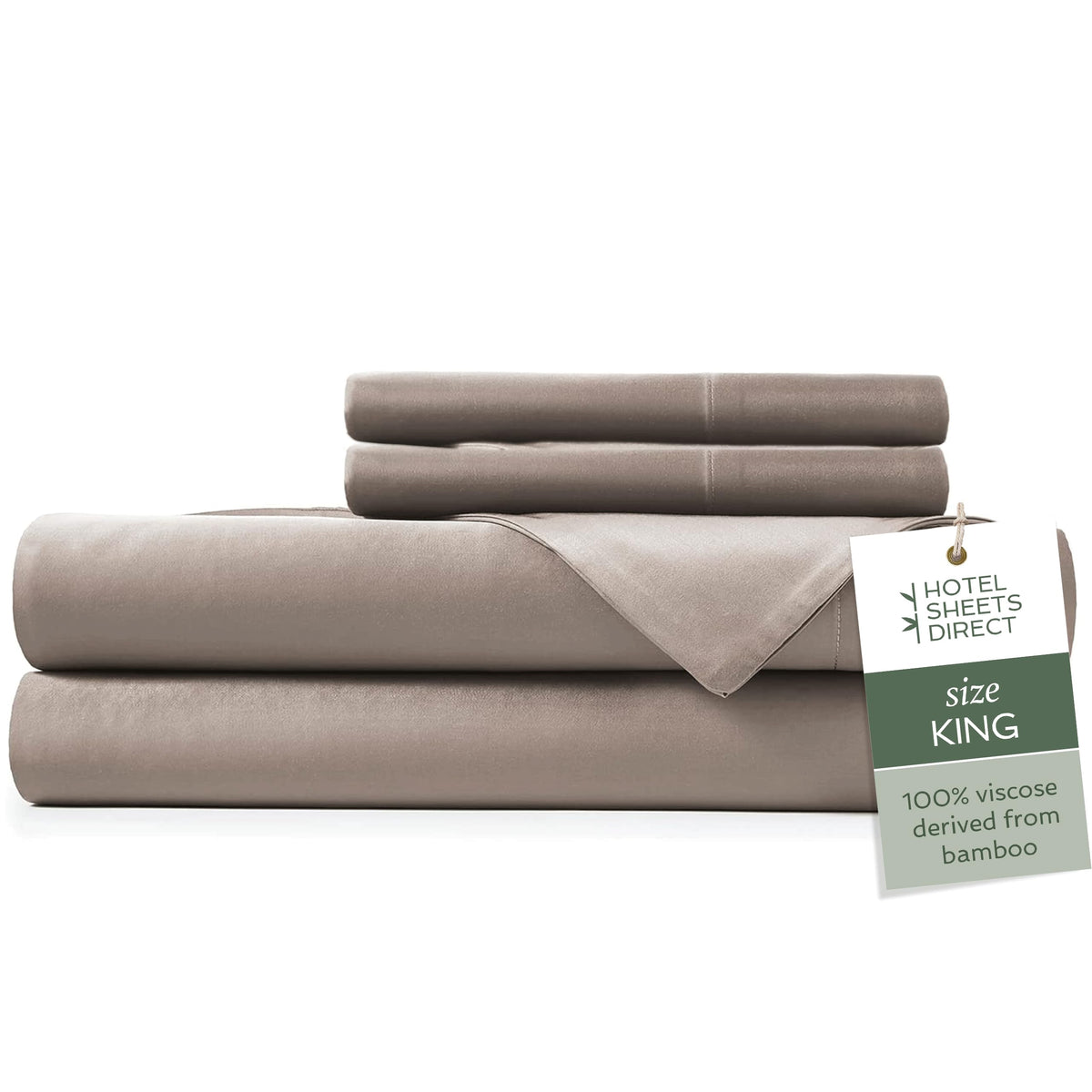 Hotel Sheets Direct king bamboo pillowcases offer silky softness for all-night comfort