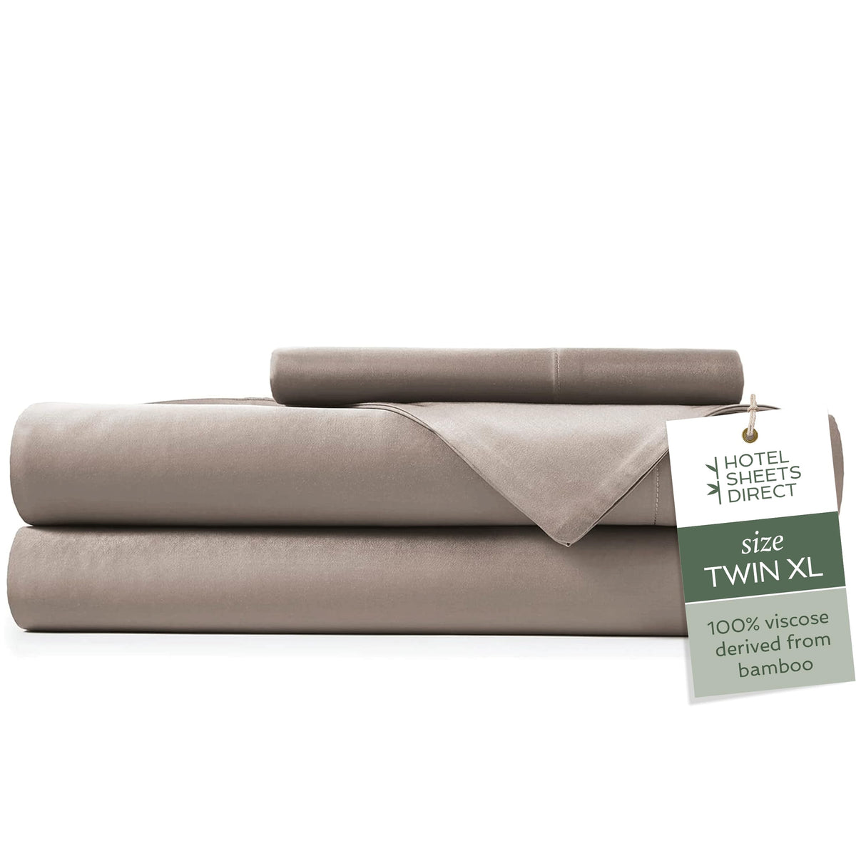 Hotel Sheets Direct Twin XL pillowcase delivers silky softness for restful nights.