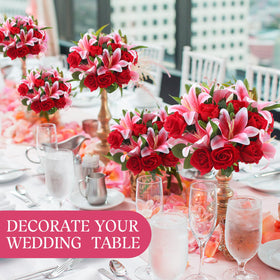 Hotop flower arrangement on display for versatile home or event decor