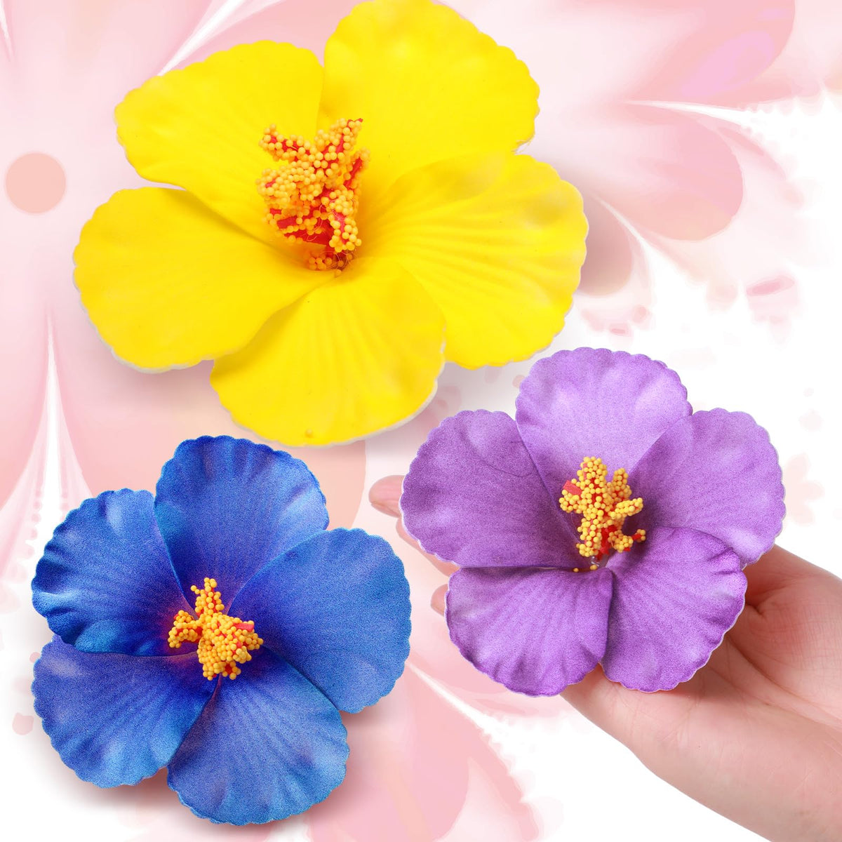 Hotop hibiscus blooms for wedding decor with tropical charm