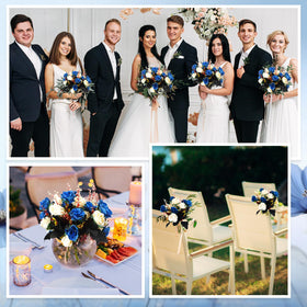 Hotop versatile silk flowers for weddings hotels offices and home decor